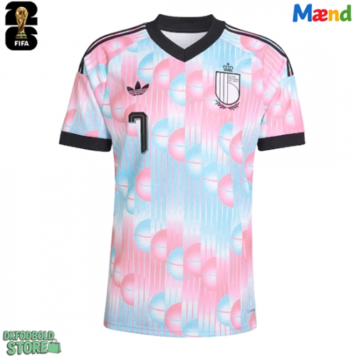 Belgien Kevin De Bruyne #7 Replika Udebanetrøje VM 2026 Kortærmet